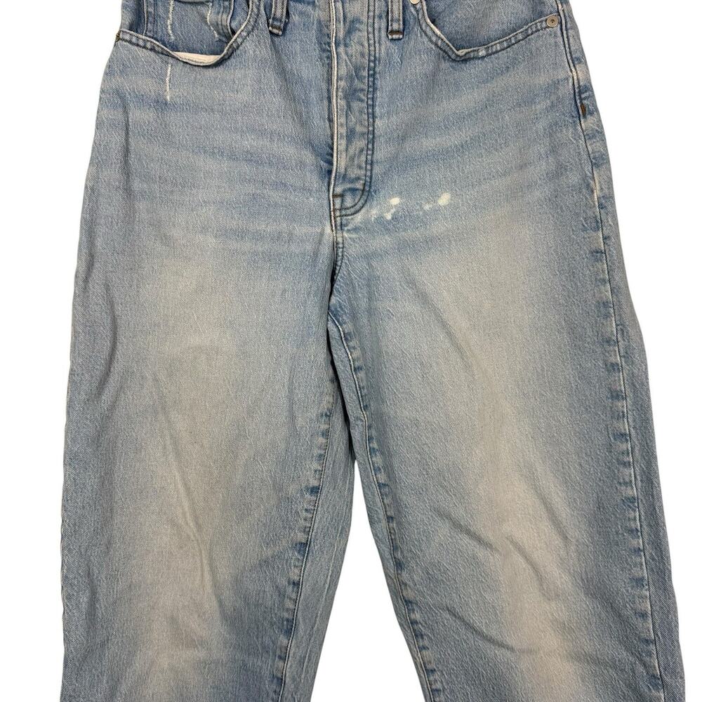 Madewell Balloon Jeans Womens 28 High Rise Denim Medium Wash Retro Barrel Leg - Picture 5 of 16